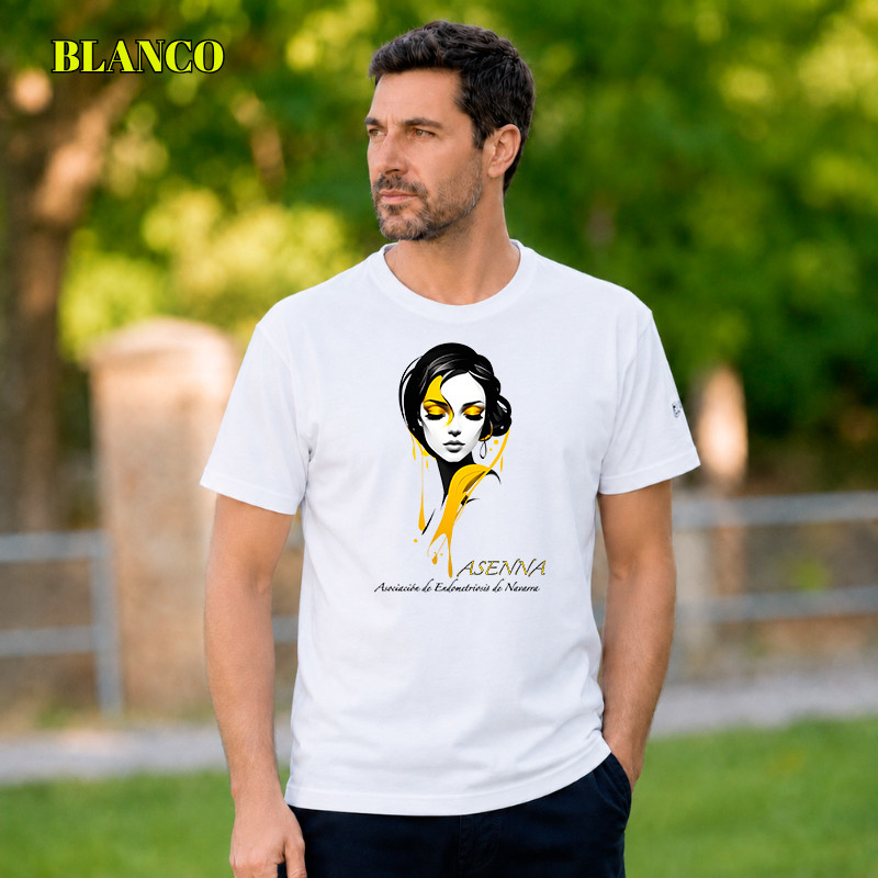 Chica Elegante - Camiseta Hombre Manga Corta