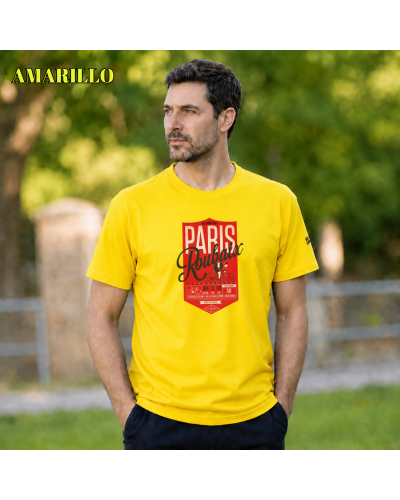 Camiseta Hombre Manga Corta - Paris Roubaix