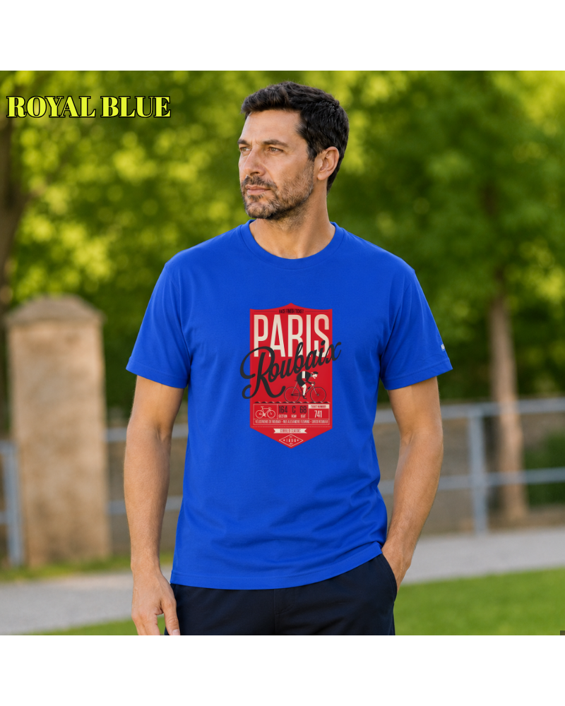 Camiseta Hombre Manga Corta - Paris Roubaix