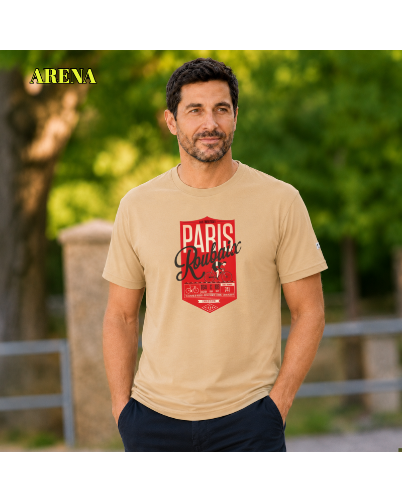 Camiseta Hombre Manga Corta - Paris Roubaix
