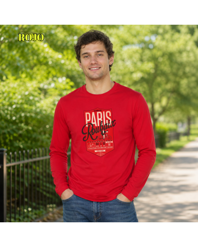 Camiseta Hombre Manga Larga - Paris Rouboix