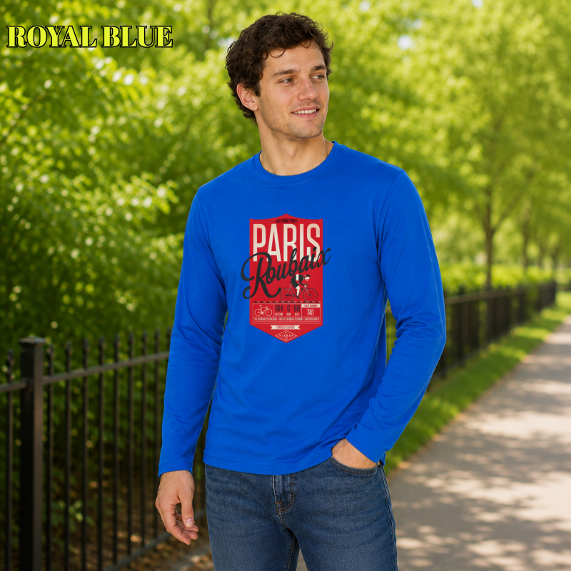Camiseta Hombre Manga Larga - Paris Rouboix