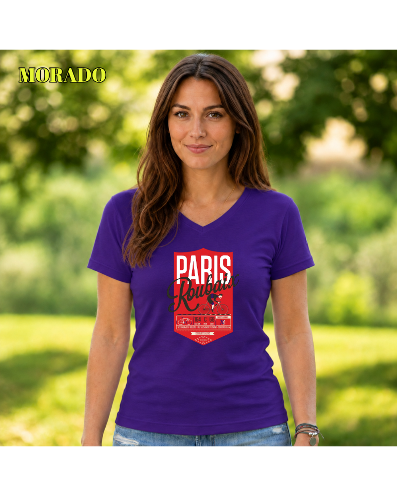 Camiseta Mujer Manga Corta - Paris Rouboix