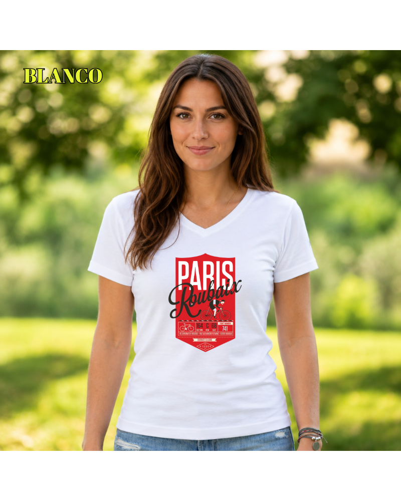 Camiseta Mujer Manga Corta - Paris Rouboix