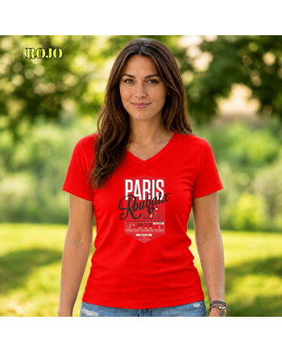 Camiseta Mujer Manga Corta - Paris Rouboix