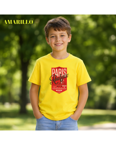 Paris Roubaix - Camiseta Niño Manga Corta