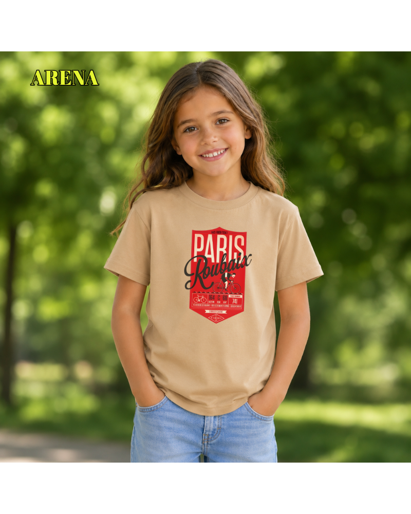 Paris Roubaix - Camiseta Niño Manga Corta