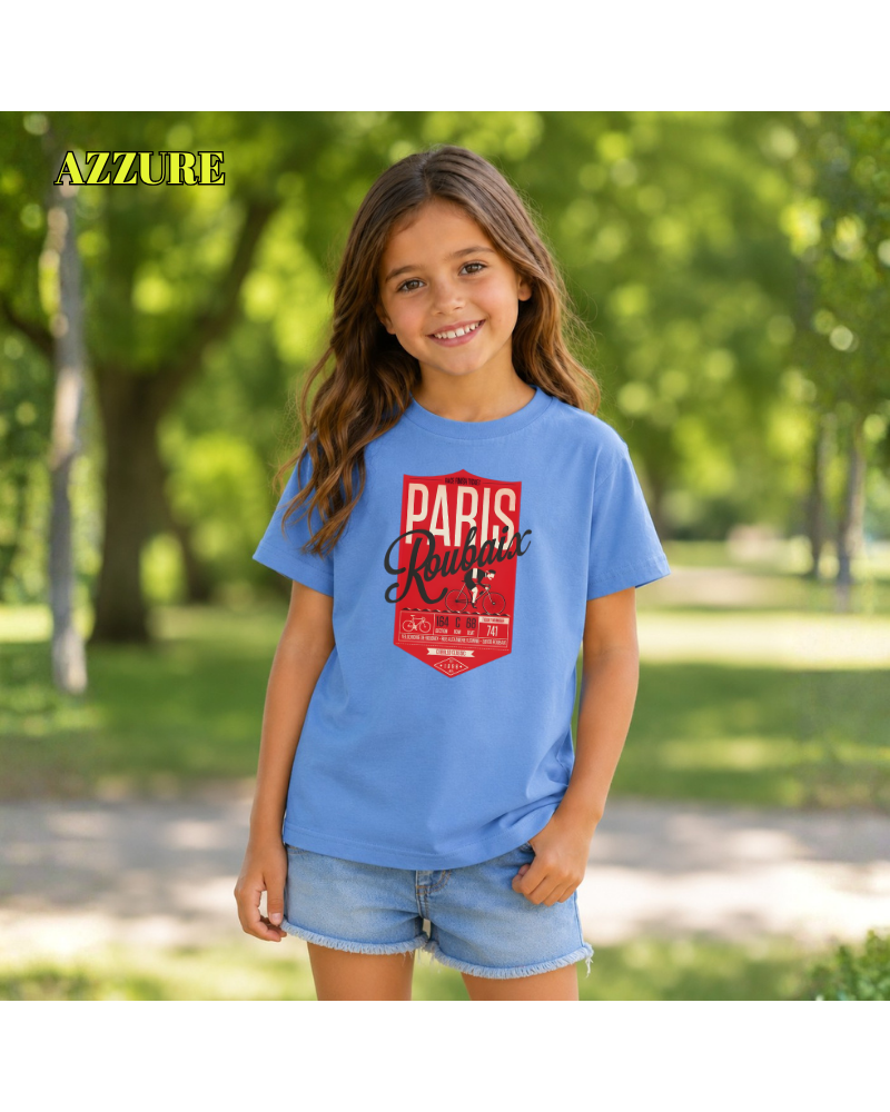 Paris Roubaix - Camiseta Niño Manga Corta