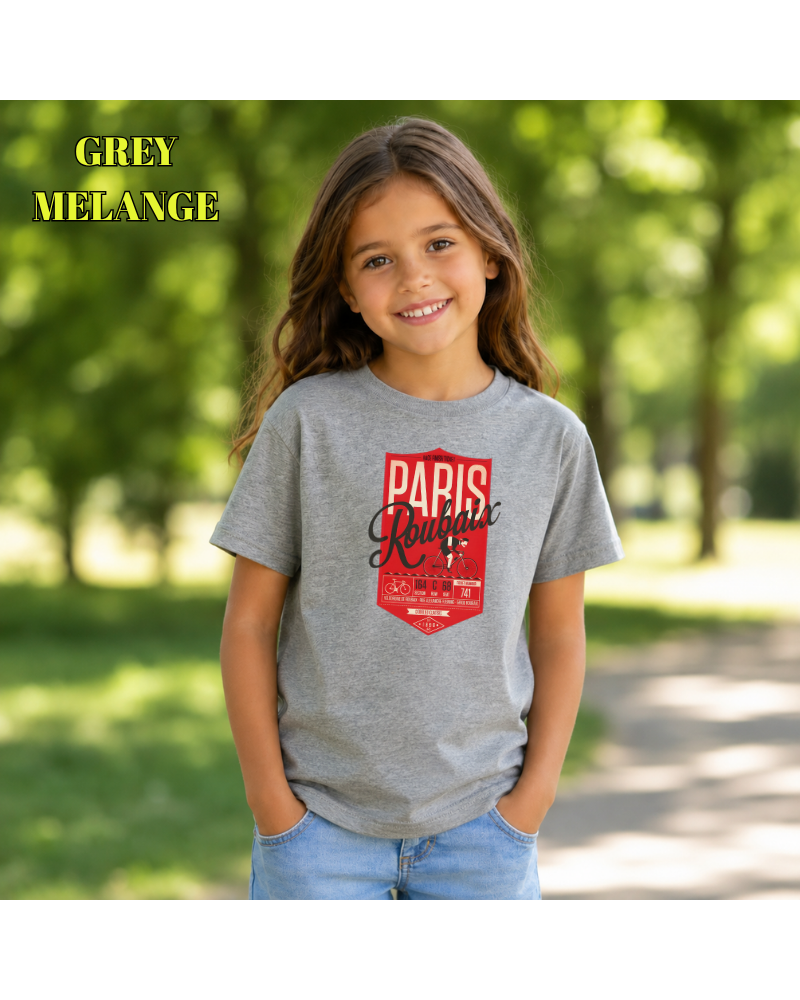 Paris Roubaix - Camiseta Niño Manga Corta