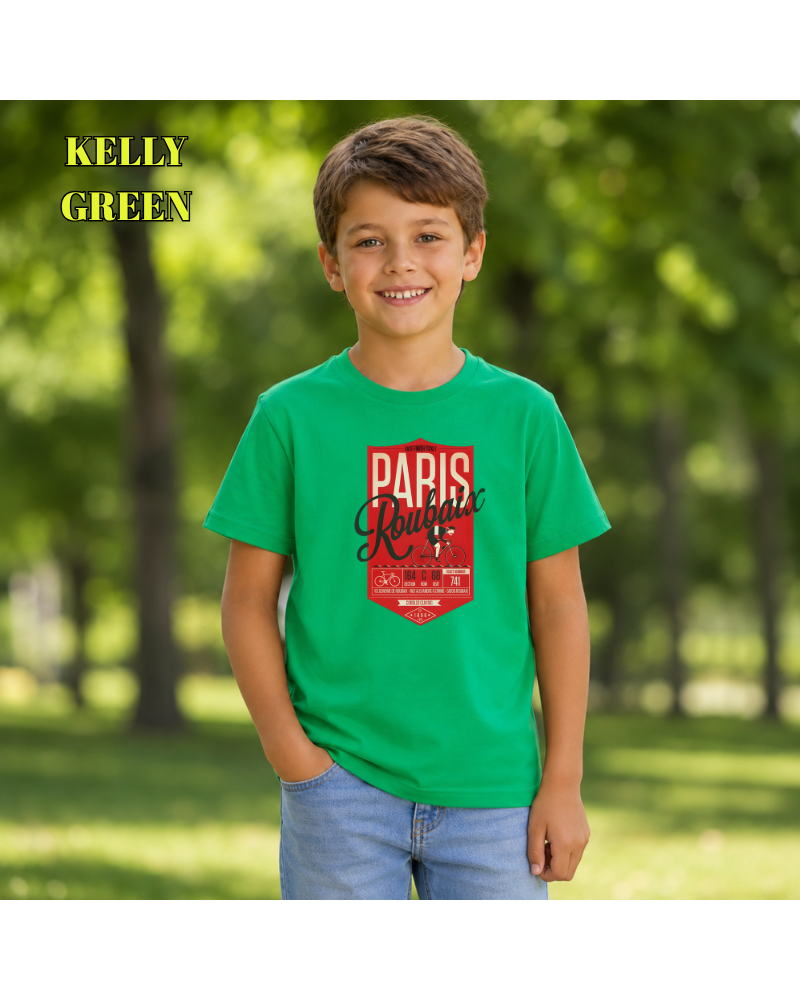 Paris Roubaix - Camiseta Niño Manga Corta