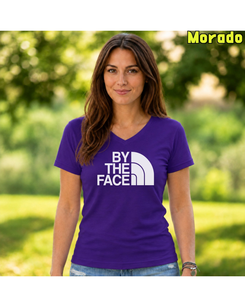 Camiseta Mujer Manga Corta - By The Face
