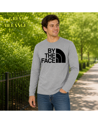 Camiseta Hombre Manga Larga - By The Face