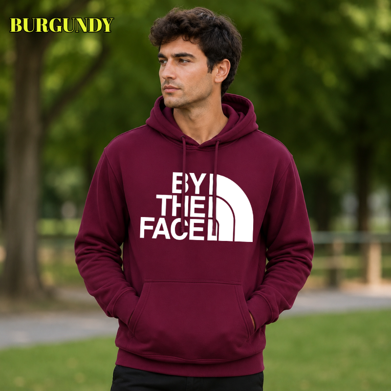 Sudadera Hombre Con Capucha - By The Face