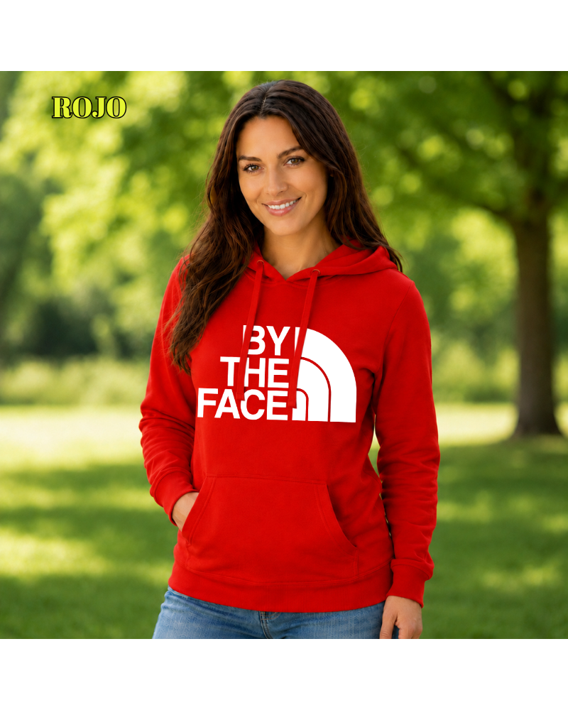 Sudadera Mujer Con Capucha - By The Face