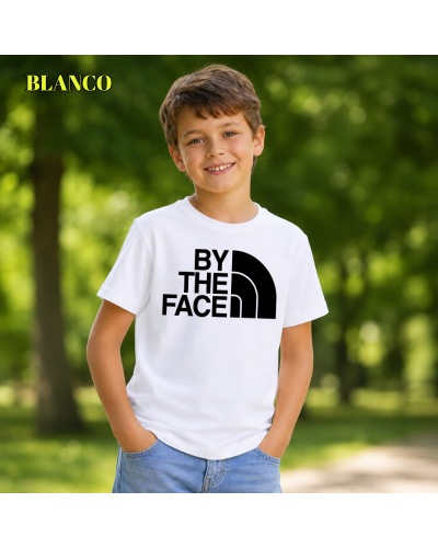 Camiseta Niño Manga Corta - By The Face