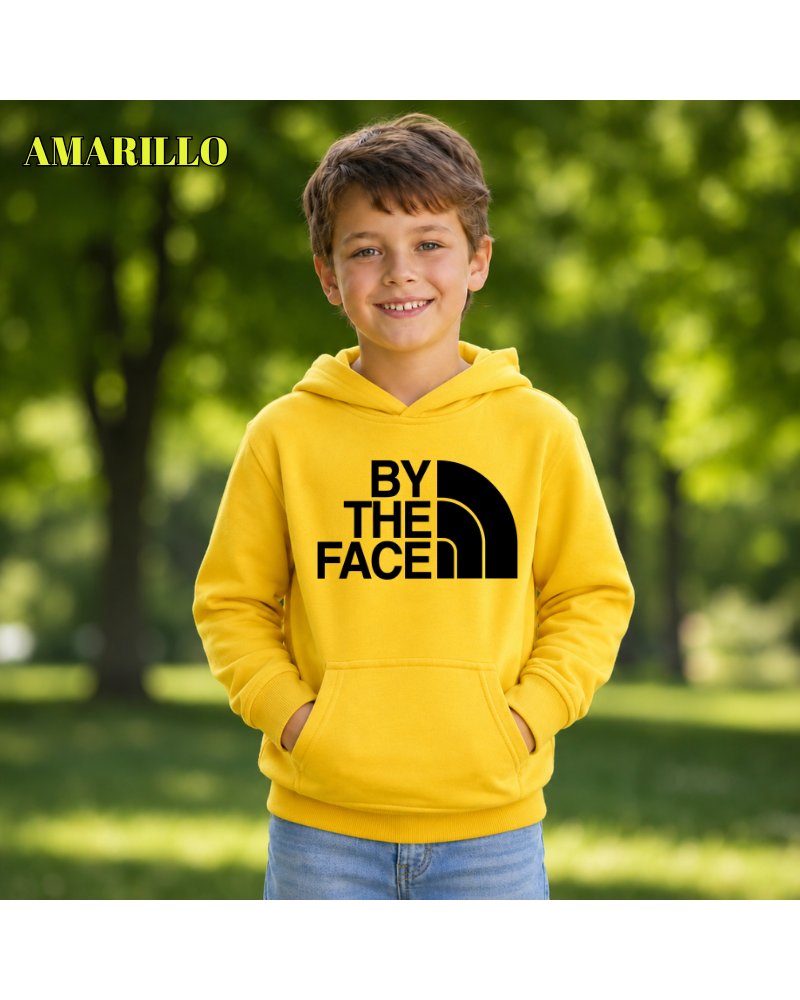 Sudadera Niño Con Capucha - By The Face