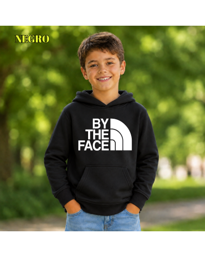 Sudadera Niño Con Capucha - By The Face