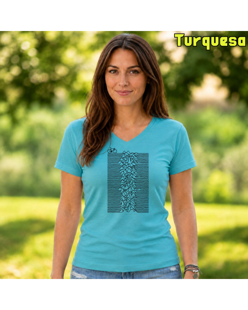 Camiseta Mujer Manga Corta - Enjoy Division