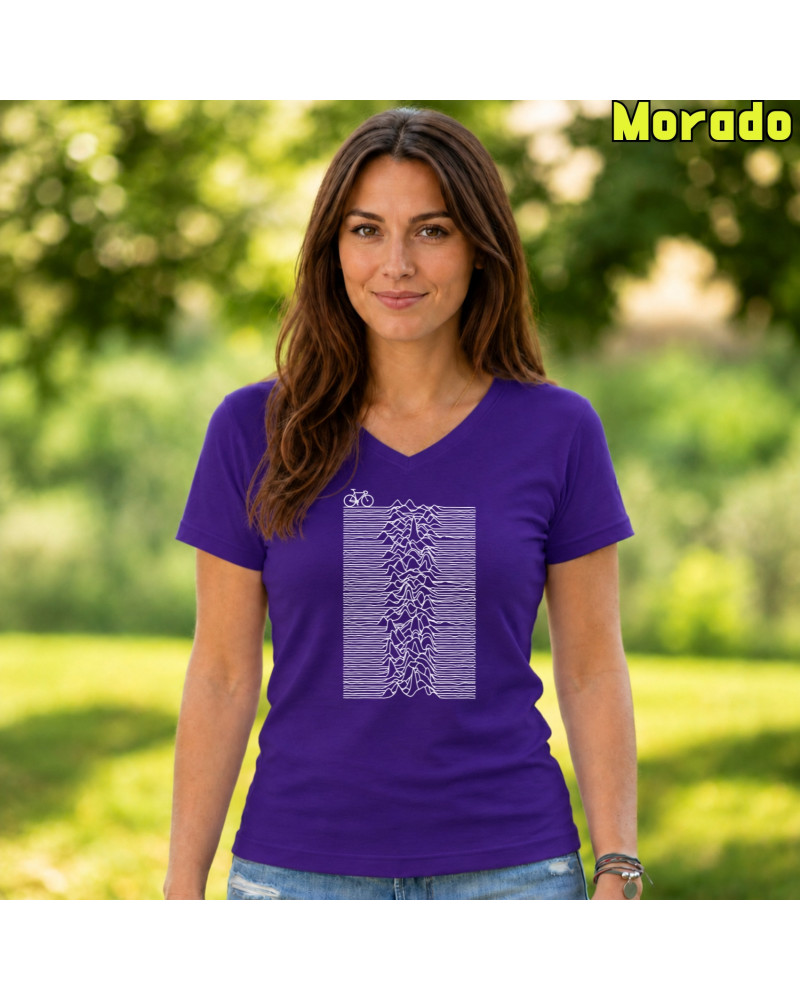 Camiseta Mujer Manga Corta - Enjoy Division