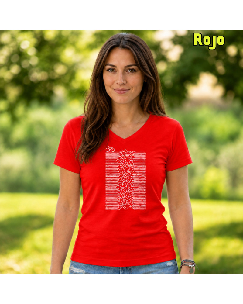 Camiseta Mujer Manga Corta - Enjoy Division