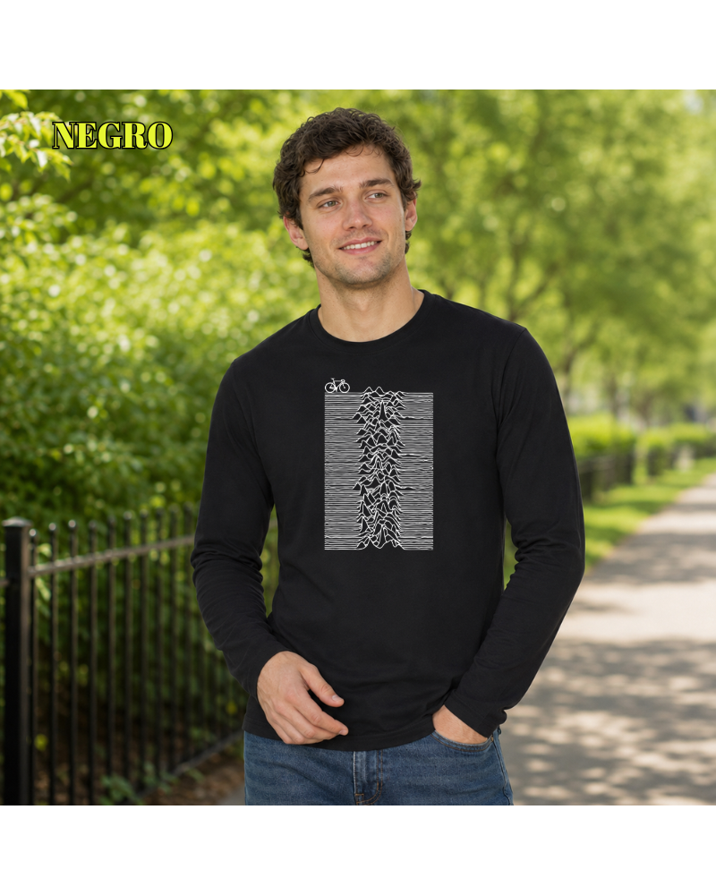 Camiseta Hombre Manga Larga - Enjoy Division