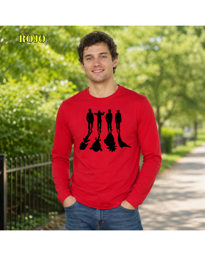 Camiseta Hombre Manga Larga - Fruitis Mecánicos