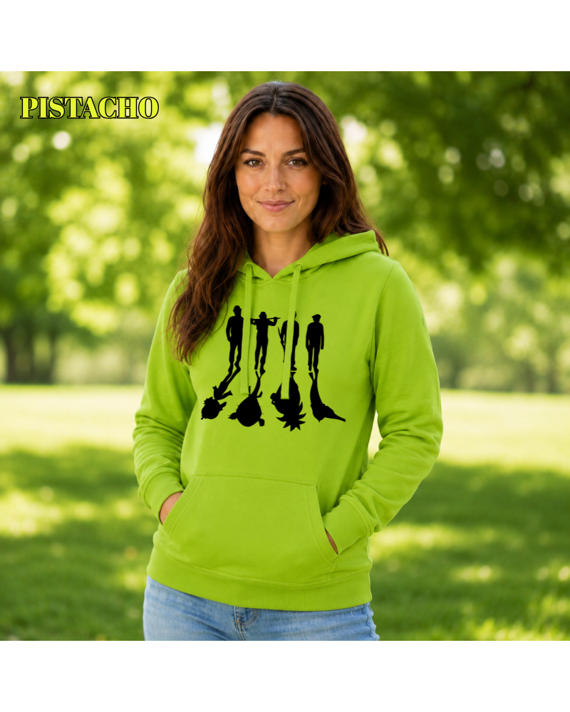 Fruitis Mecánicos - Sudadera Mujer Con Capucha