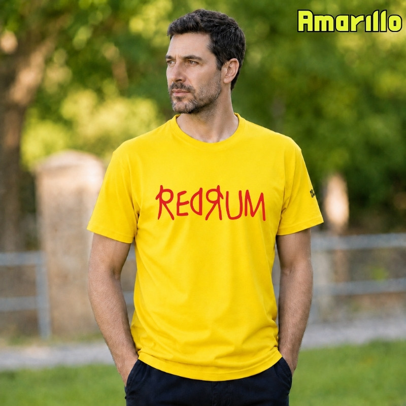 Camiseta Hombre Manga Corta - Redrum