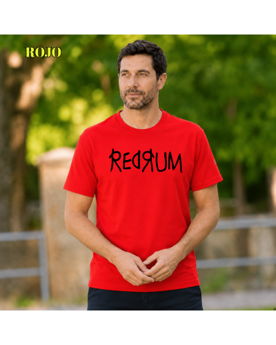 Camiseta Hombre Manga Corta - Redrum