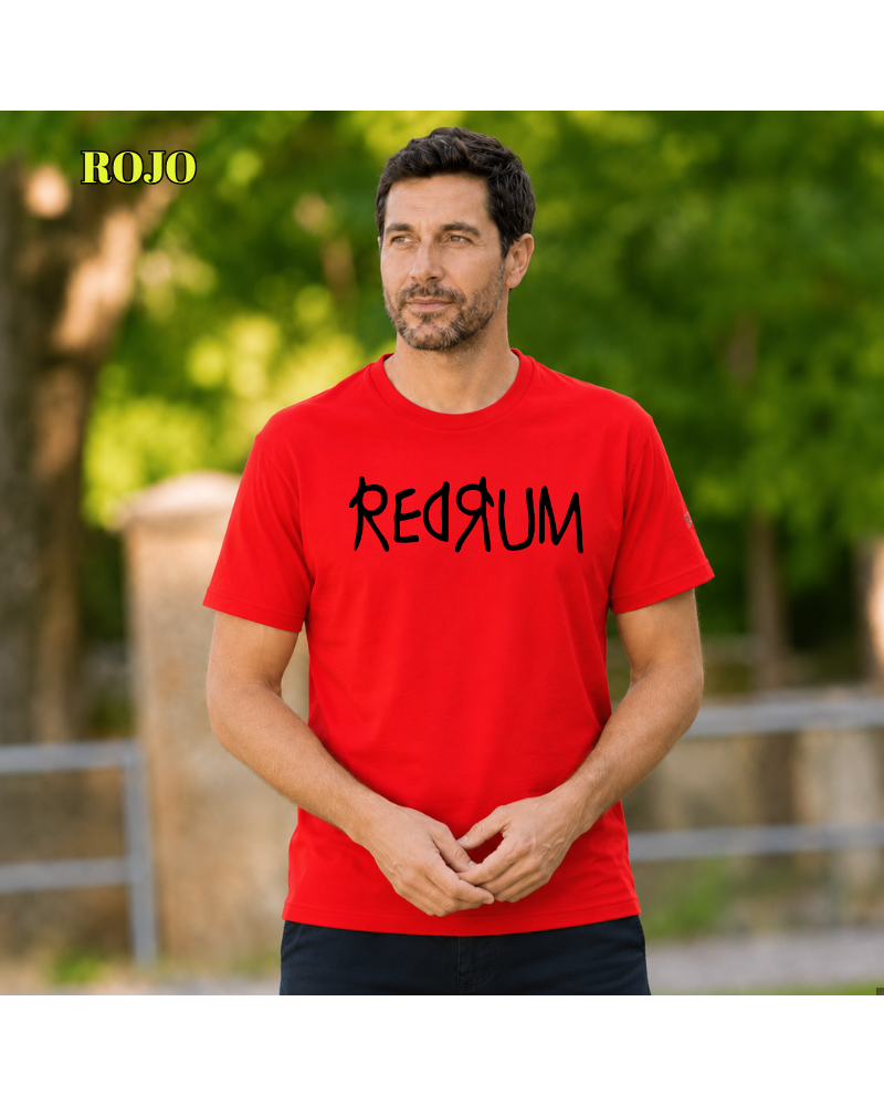 Camiseta Hombre Manga Corta - Redrum
