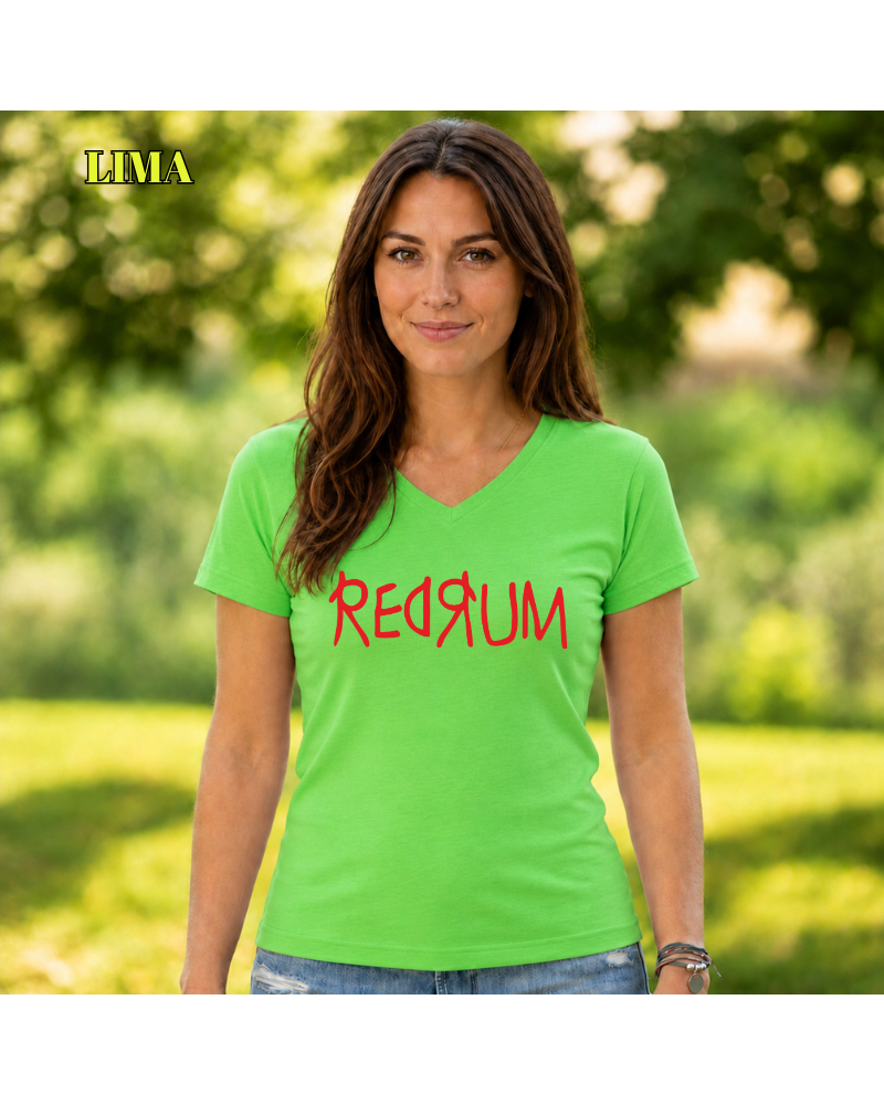 Camiseta Mujer Manga Corta - Redrum