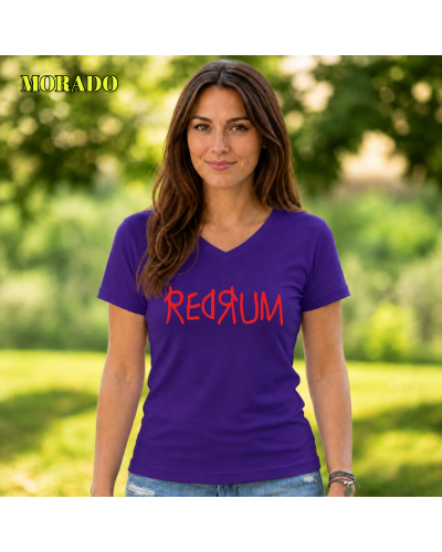 Camiseta Mujer Manga Corta - Redrum