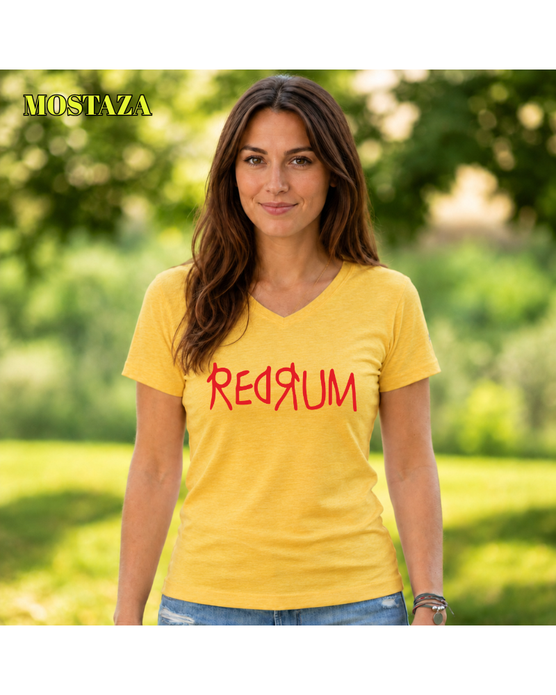 Camiseta Mujer Manga Corta - Redrum