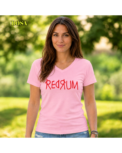 Camiseta Mujer Manga Corta - Redrum
