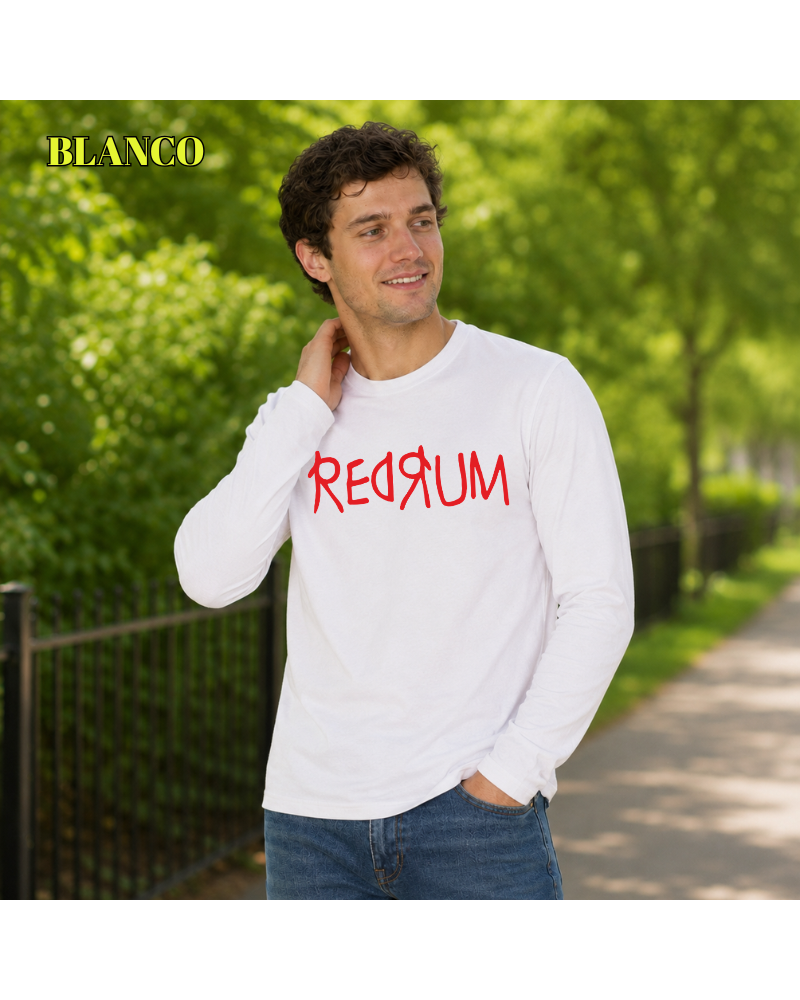 Camiseta Hombre Manga Larga - Redrum