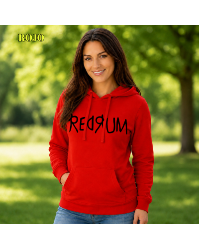 Sudadera Mujer Con Capucha - Redrum