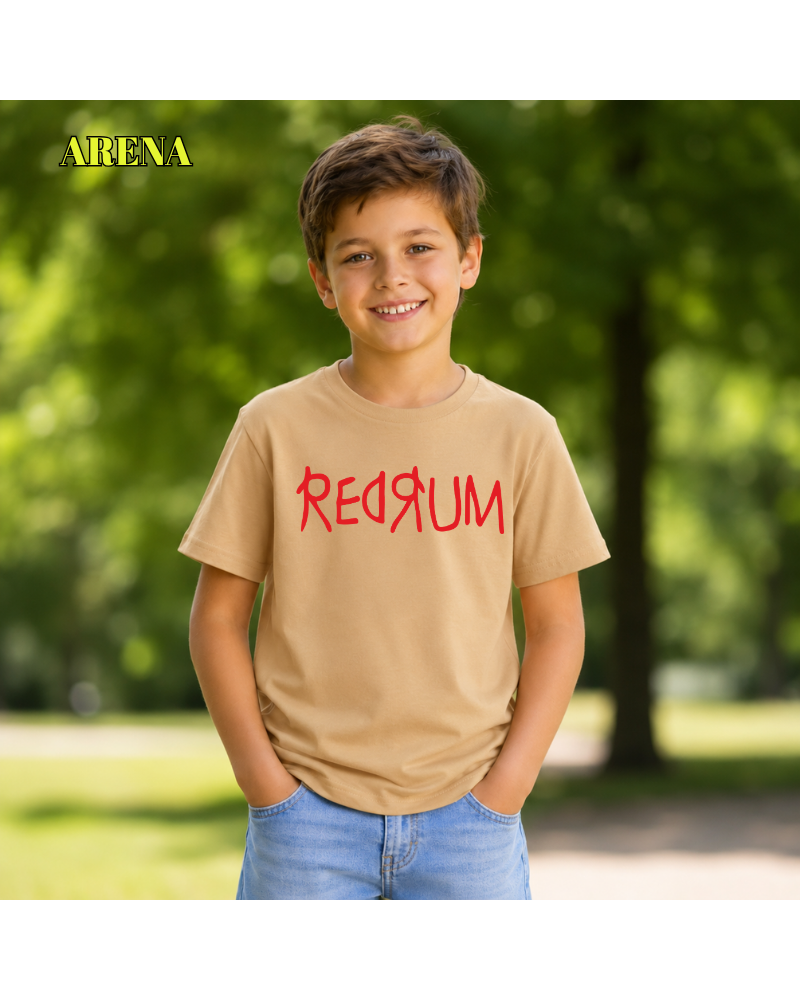 Camiseta Niño Manga Corta - Redrum