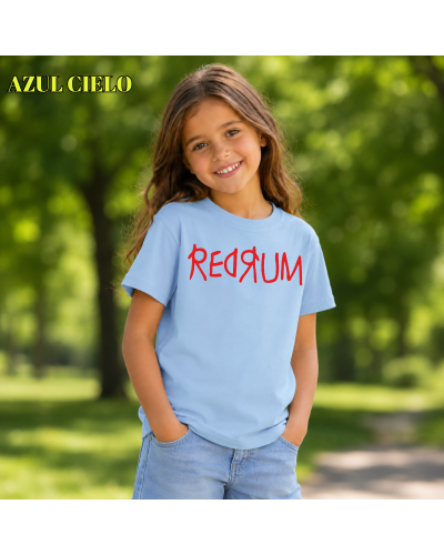 Camiseta Niño Manga Corta - Redrum