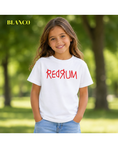 Camiseta Niño Manga Corta - Redrum