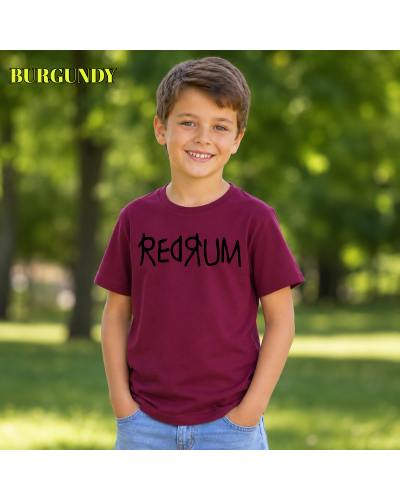 Camiseta Niño Manga Corta - Redrum