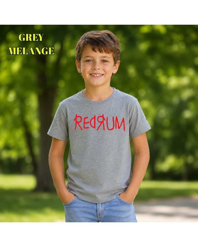 Camiseta Niño Manga Corta - Redrum