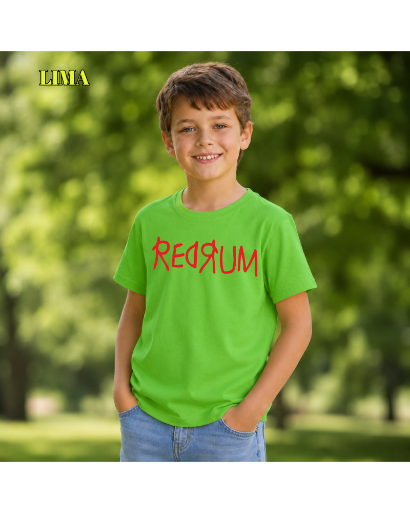 Camiseta Niño Manga Corta - Redrum