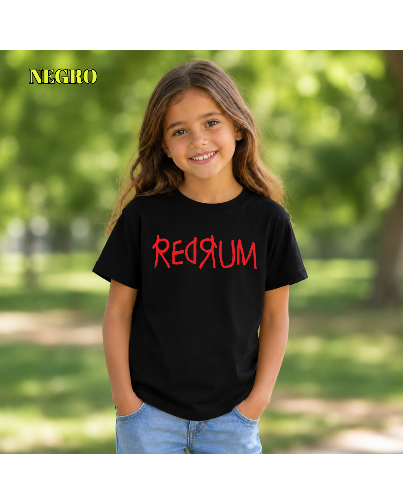 Camiseta Niño Manga Corta - Redrum