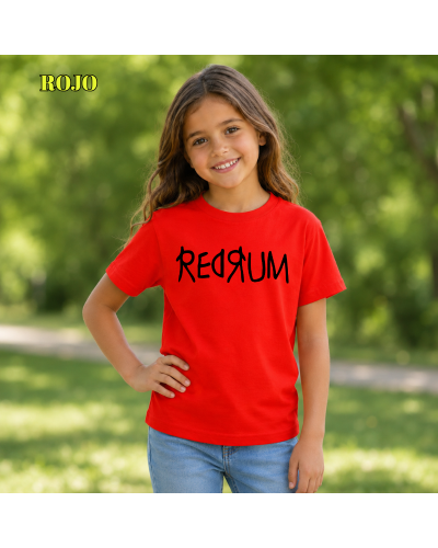 Camiseta Niño Manga Corta - Redrum