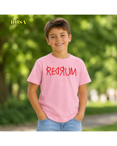 Camiseta Niño Manga Corta - Redrum