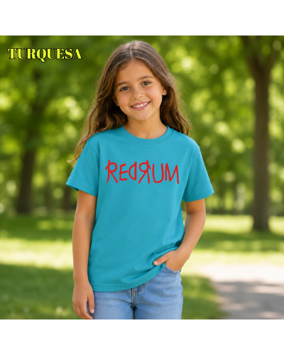 Camiseta Niño Manga Corta - Redrum