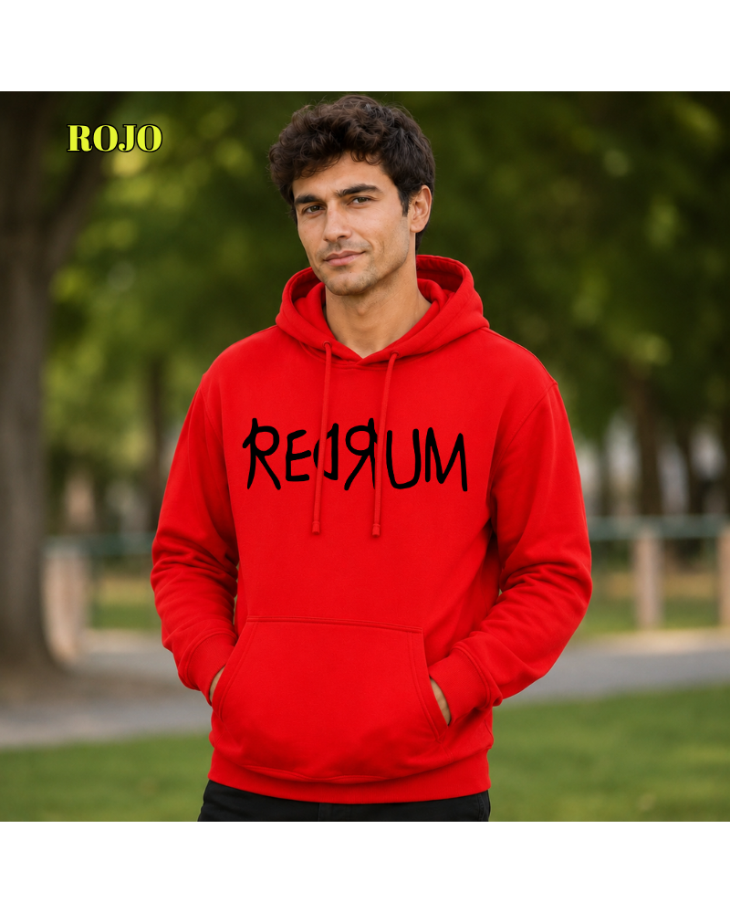 Sudadera Hombre Con Capucha - Redrum