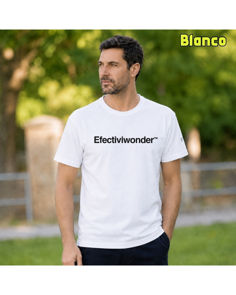 Camiseta Hombre Manga Corta - Efectiviwonder