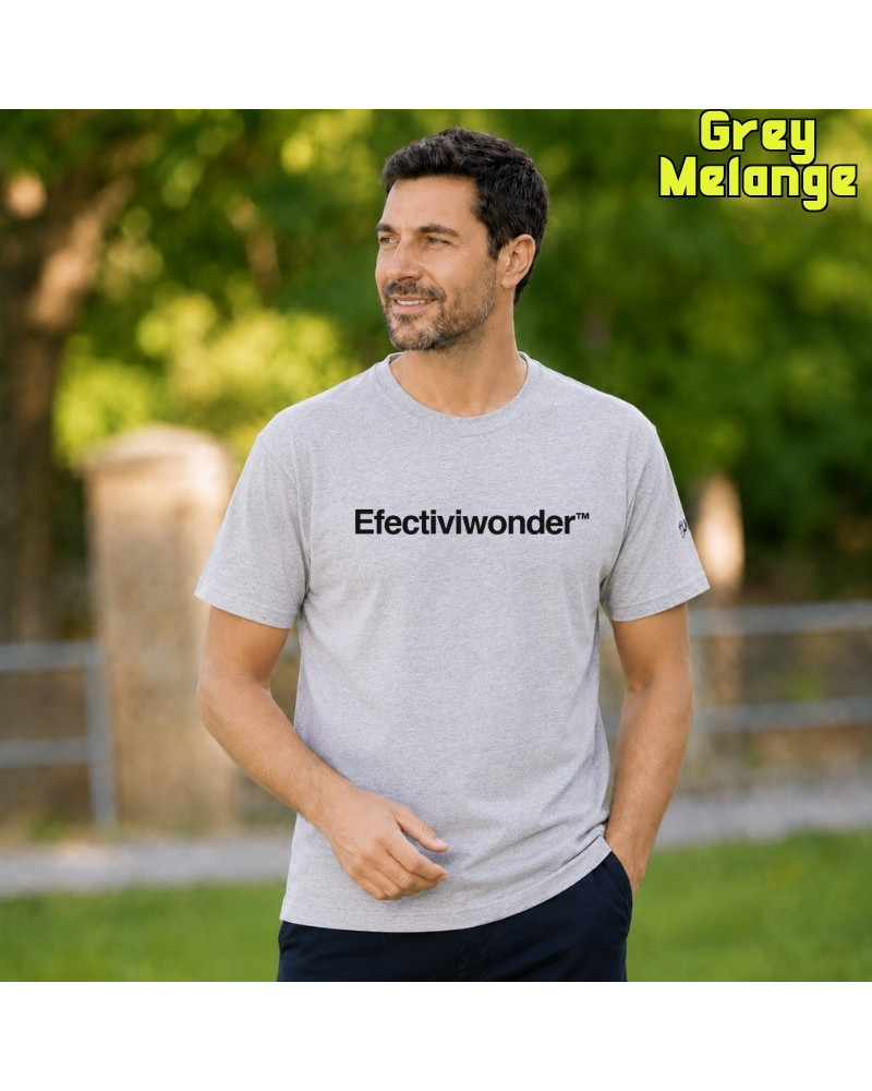 Camiseta Hombre Manga Corta - Efectiviwonder