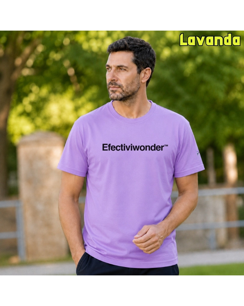 Camiseta Hombre Manga Corta - Efectiviwonder
